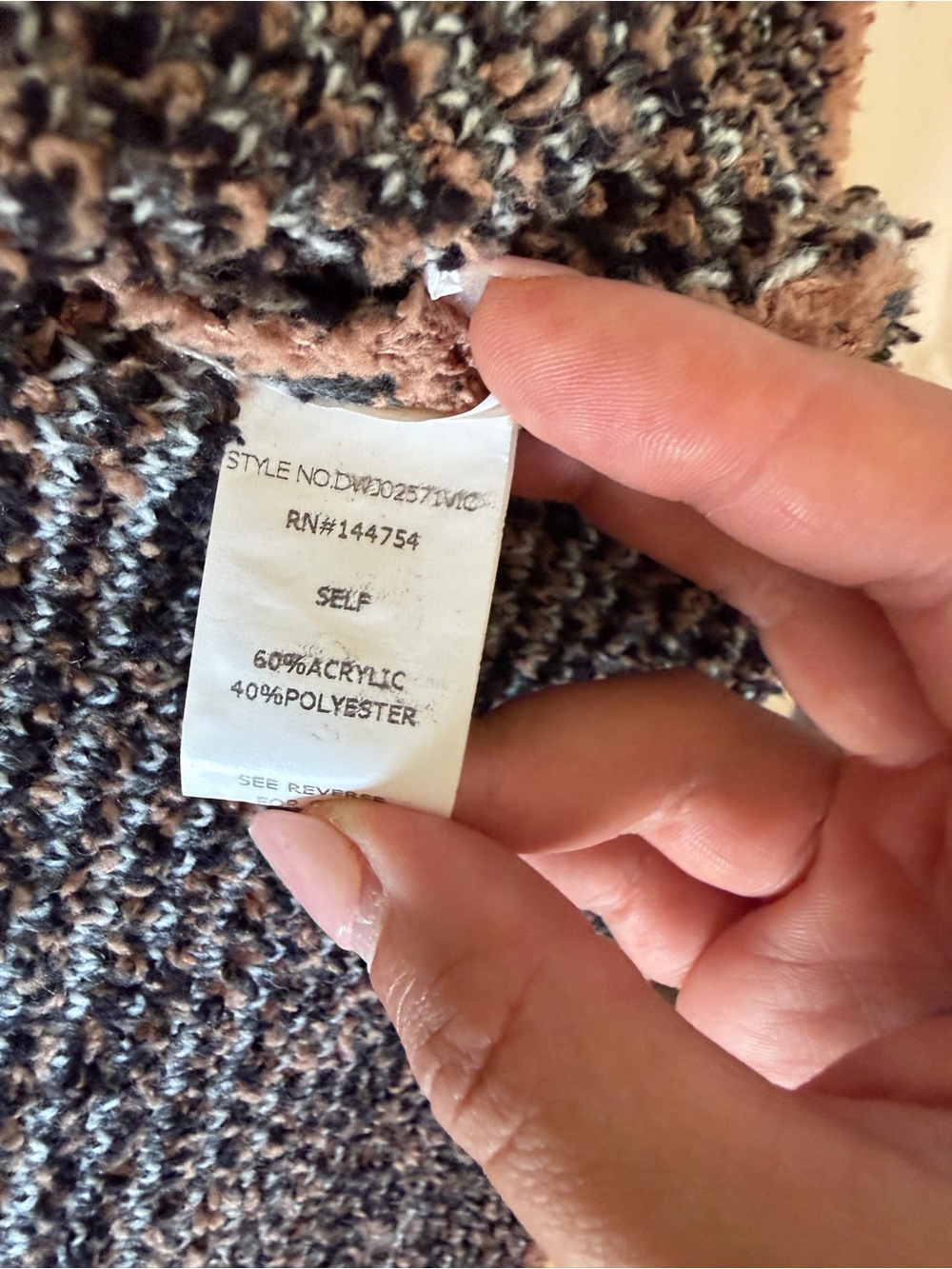 VICI Davi & Dani Southwestern Aztec Knit Button Cardigan Sweater Small - Picture 6 of 10